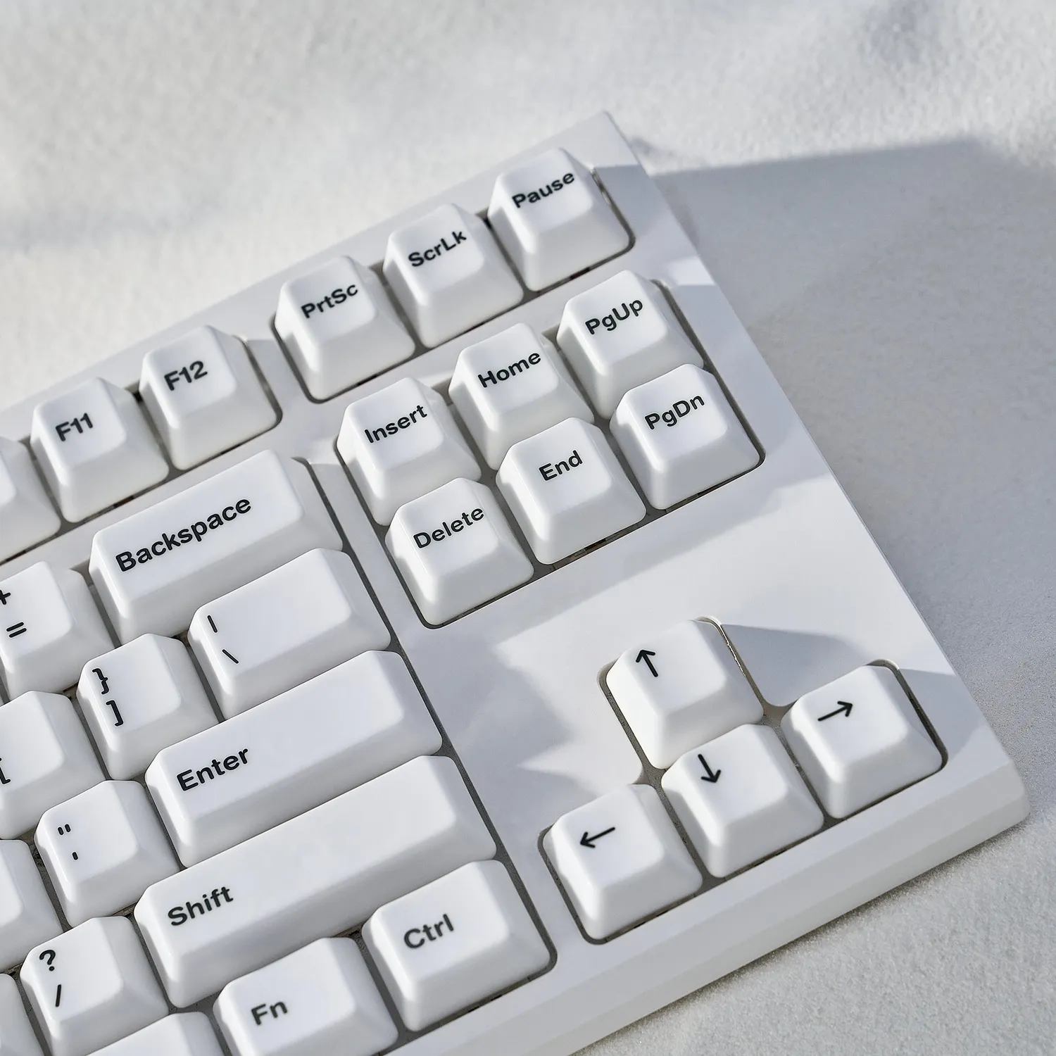 Cerakey V3 Matte White set tasti ceramica con scritte