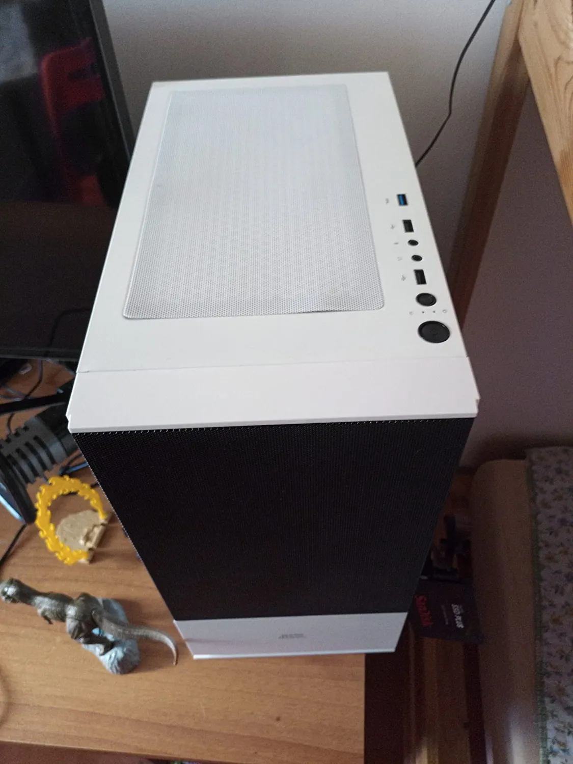 Mars Gaming MC-Z case PC MicroATX bianco mesh RGB