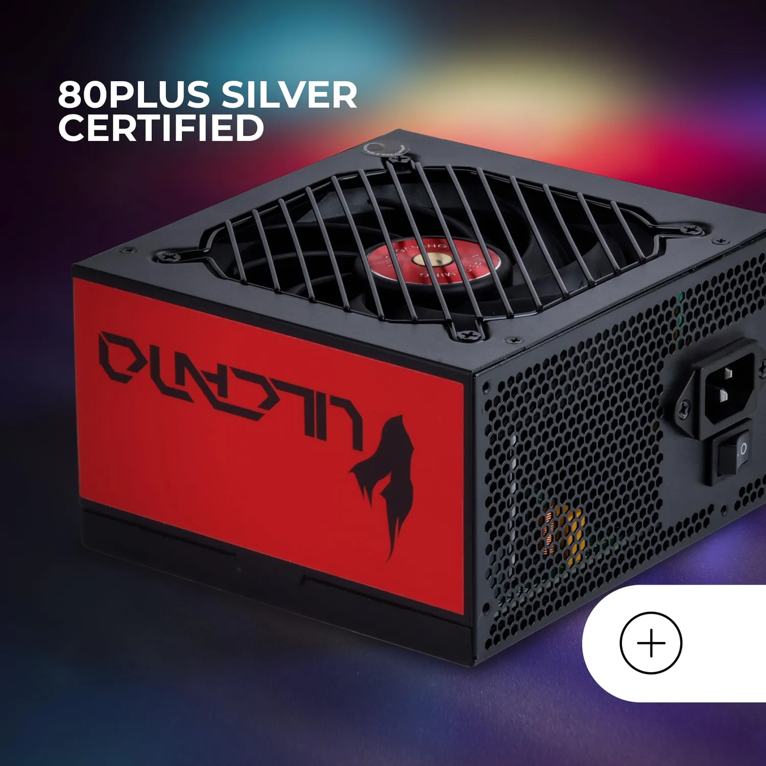 Mars Gaming MPVU750SI alimentatore ATX 750W rosso Silver