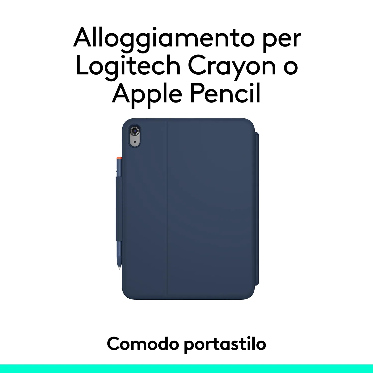 Logitech Rugged Combo 4 Touch custodia tastiera iPad ITA