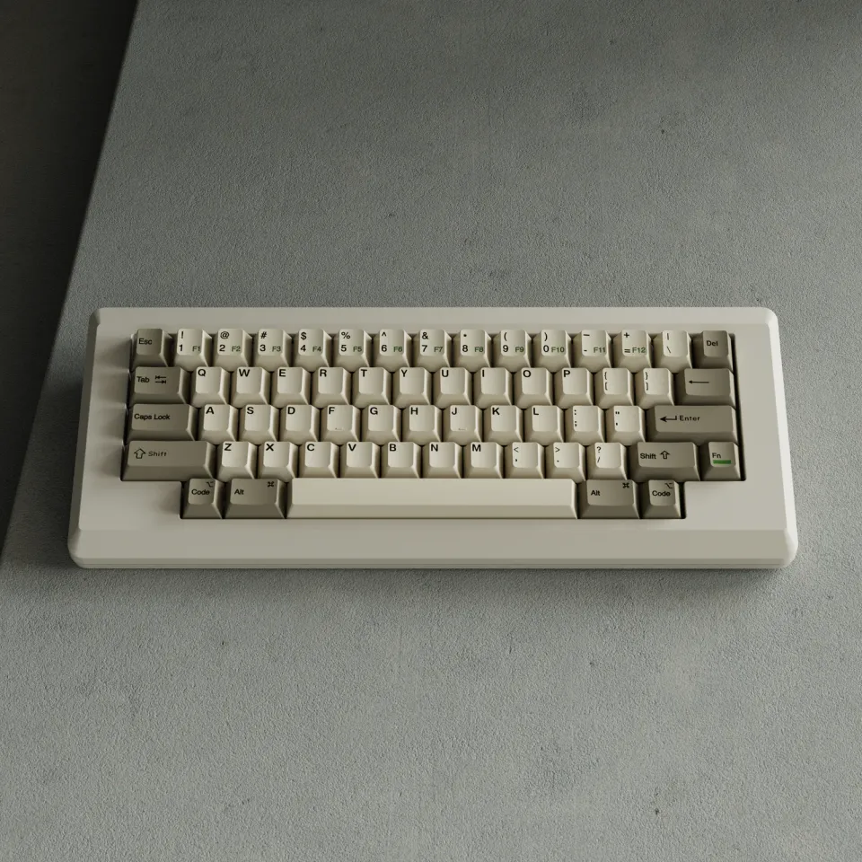 Vortex M0110 tastiera 75% beige Cherry Brown