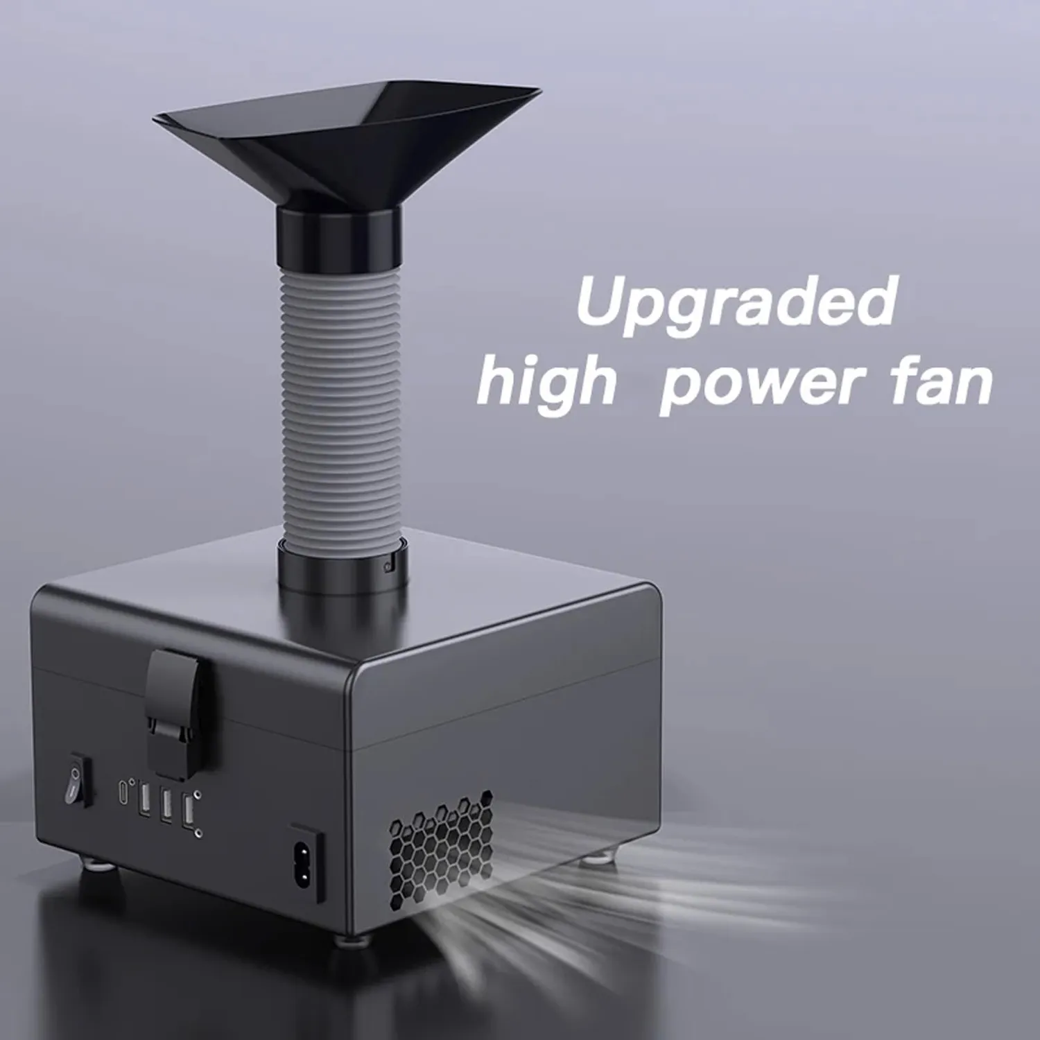 Zunate Estrattore Fumi Saldatura 150W 7000 Giri 3 Filtri