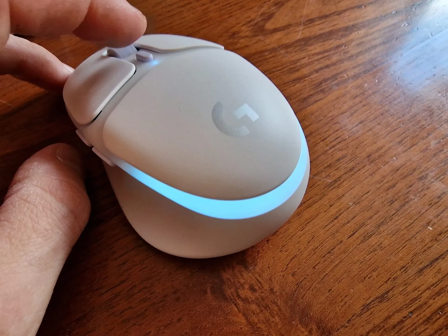 Logitech G G705 mouse gaming wireless bianco Lightspeed 85g