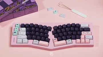 CoffeeKeys KBS Butterfly Girl Keycaps PBT Cherry