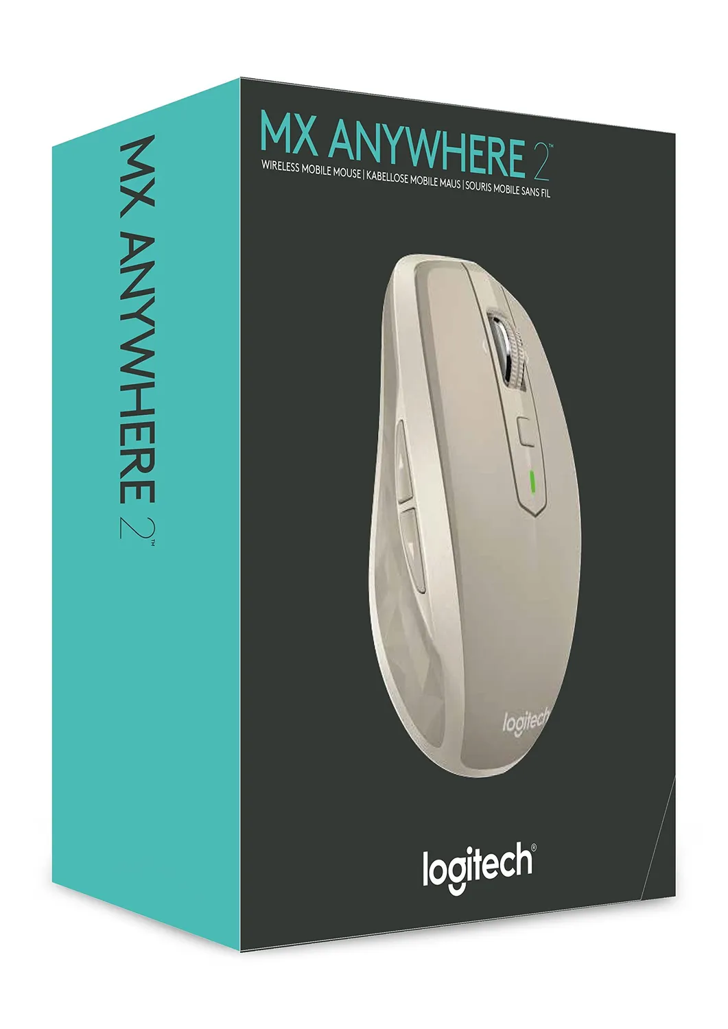 Logitech MX Anywhere 2 mouse wireless grigio Bluetooth