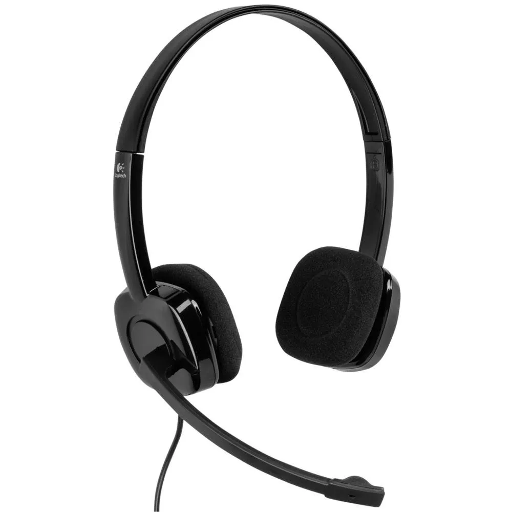 Logitech H150 cuffie cablate blu con microfono
