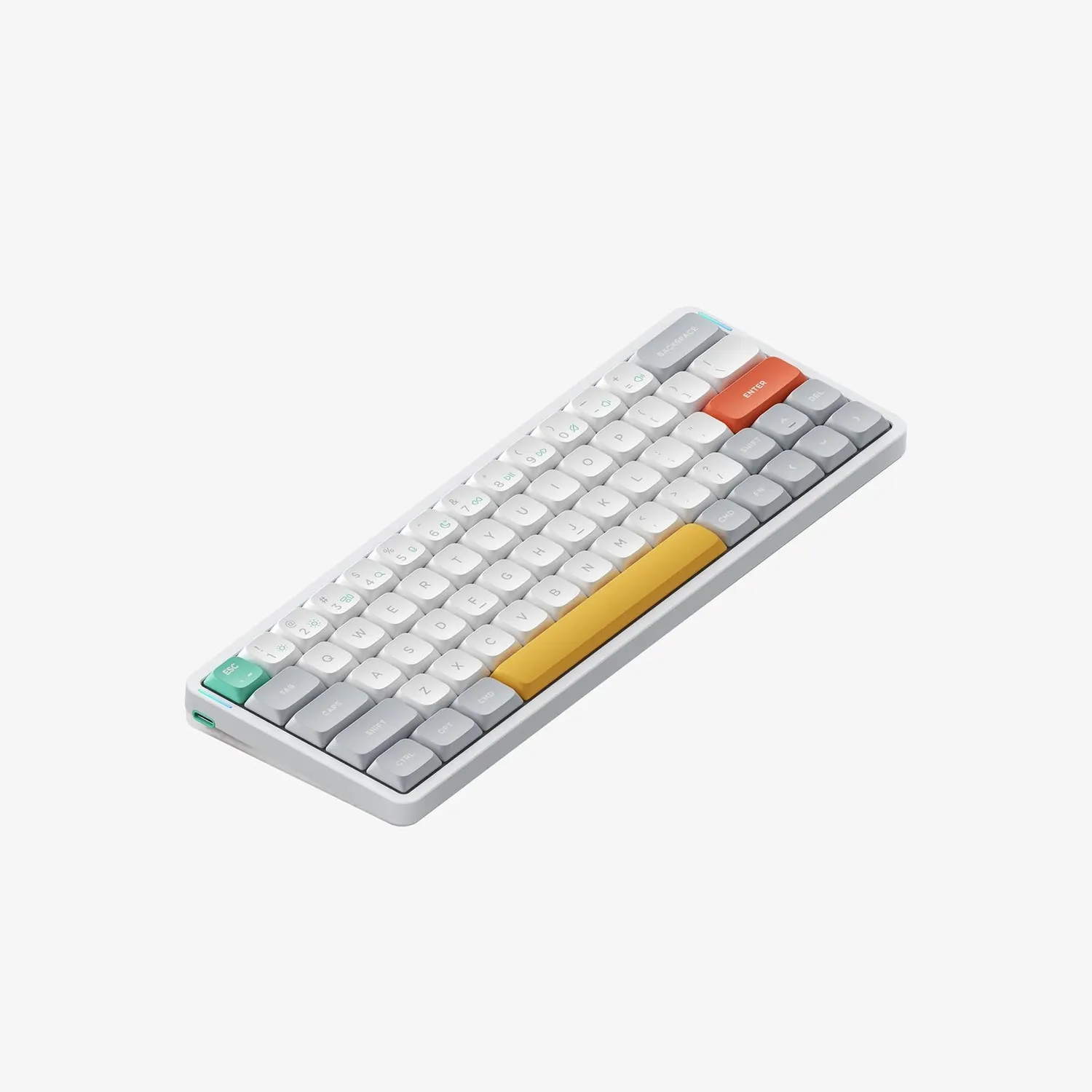 NuPhy Air60 V2 tastiera low-profile Ionic White