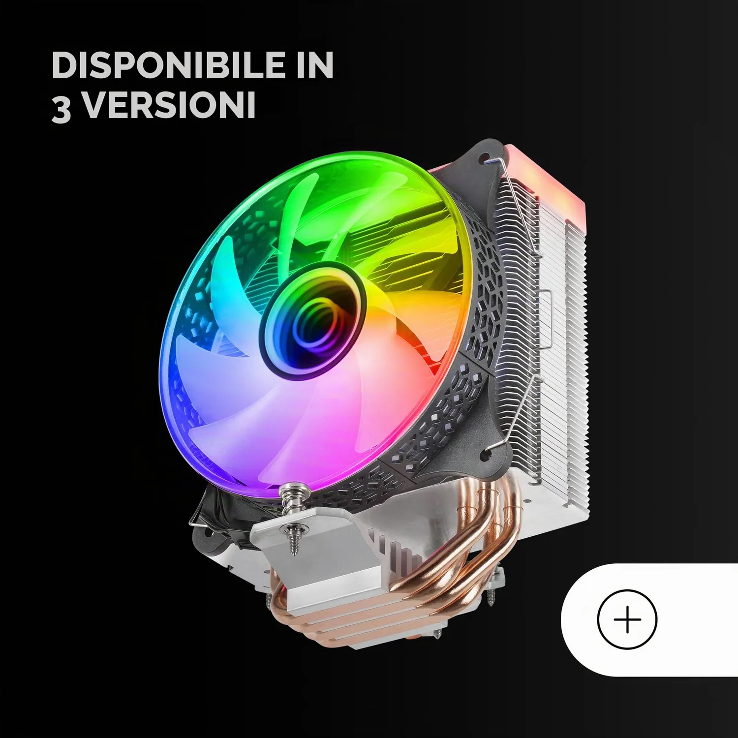 Mars Gaming MCPU117 Dissipatore CPU PWM 90mm AM4