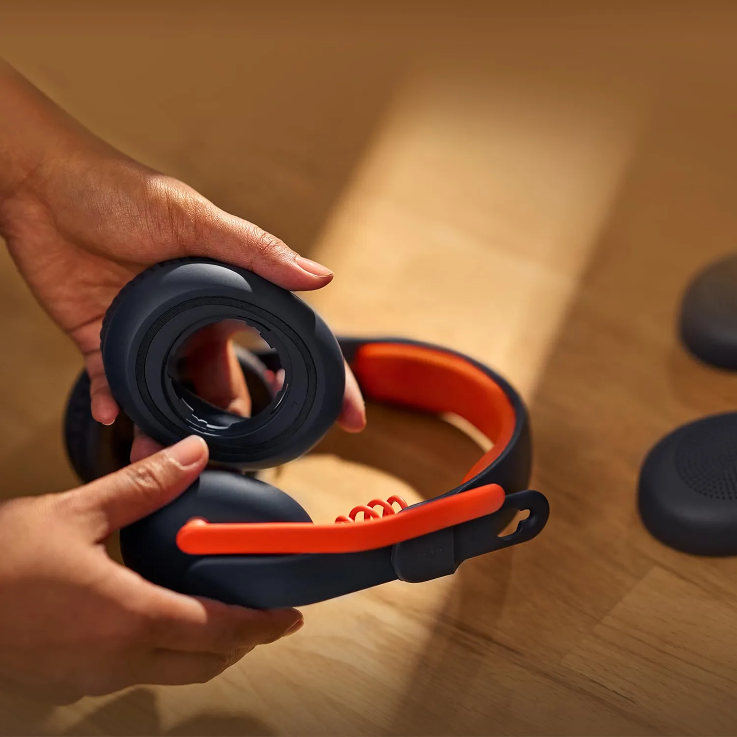 Logitech Zone Learn cuffia con microfono on ear aux blu scuola