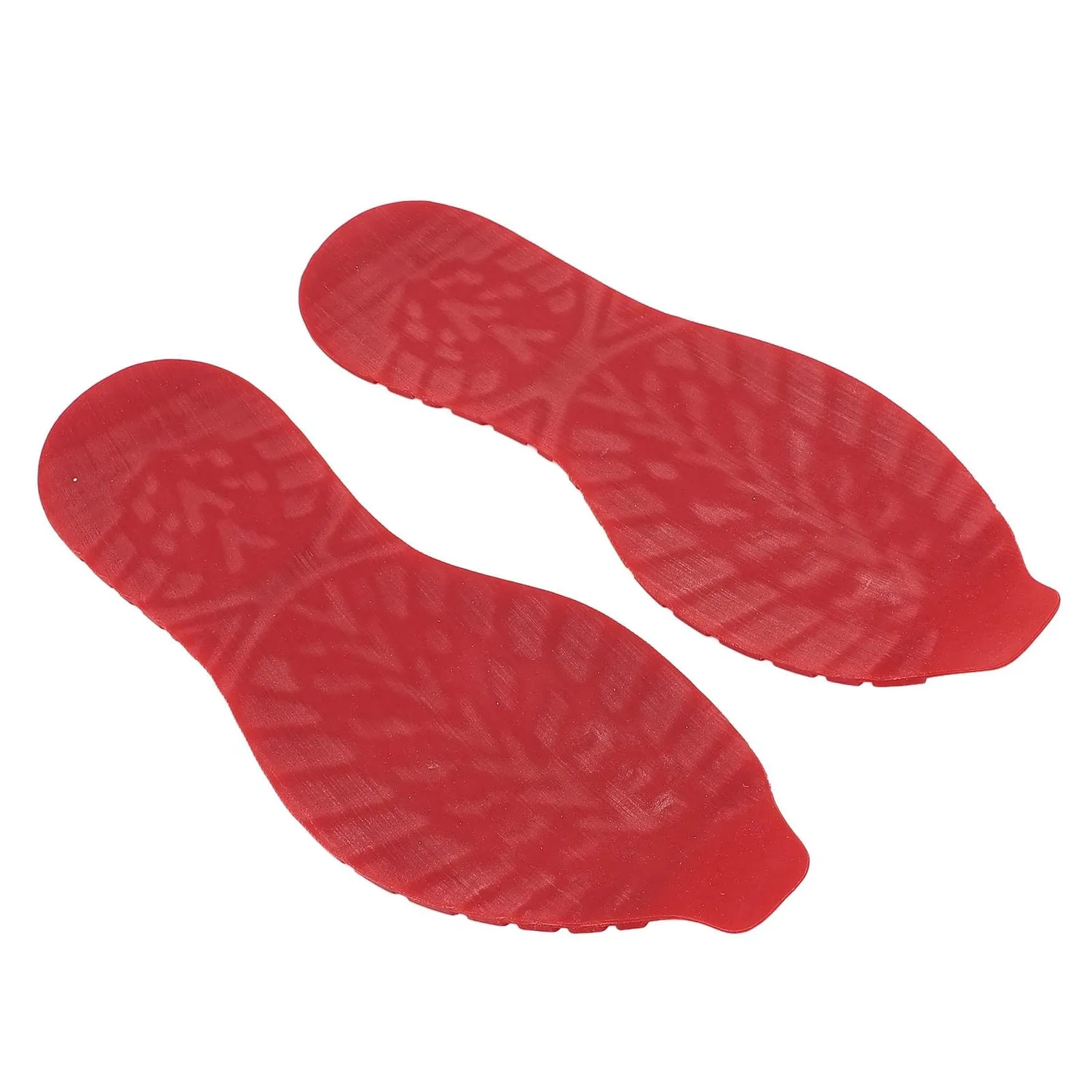 Zunate Suola Antiscivolo Scarpe Gomma Grande Rosso 1 Paio