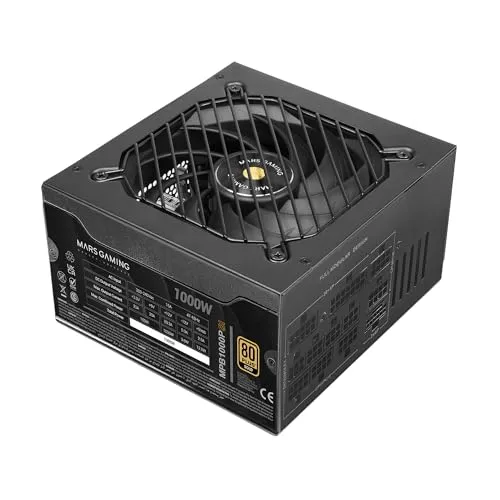 Mars Gaming MPB1000PSI alimentatore 1000W nero Gold modulare