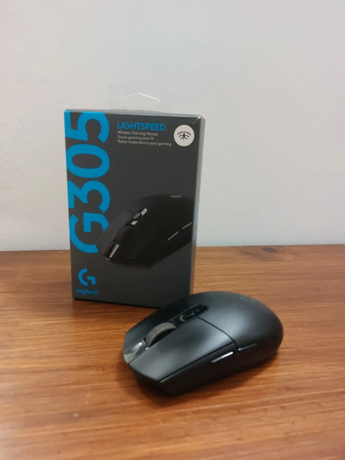 Logitech G G305 LIGHTSPEED mouse gaming wireless nero