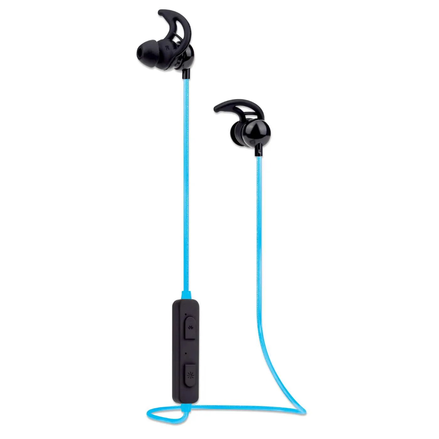 Manhattan Cuffie Bluetooth In-Ear Sport con LED Anti-pioggia