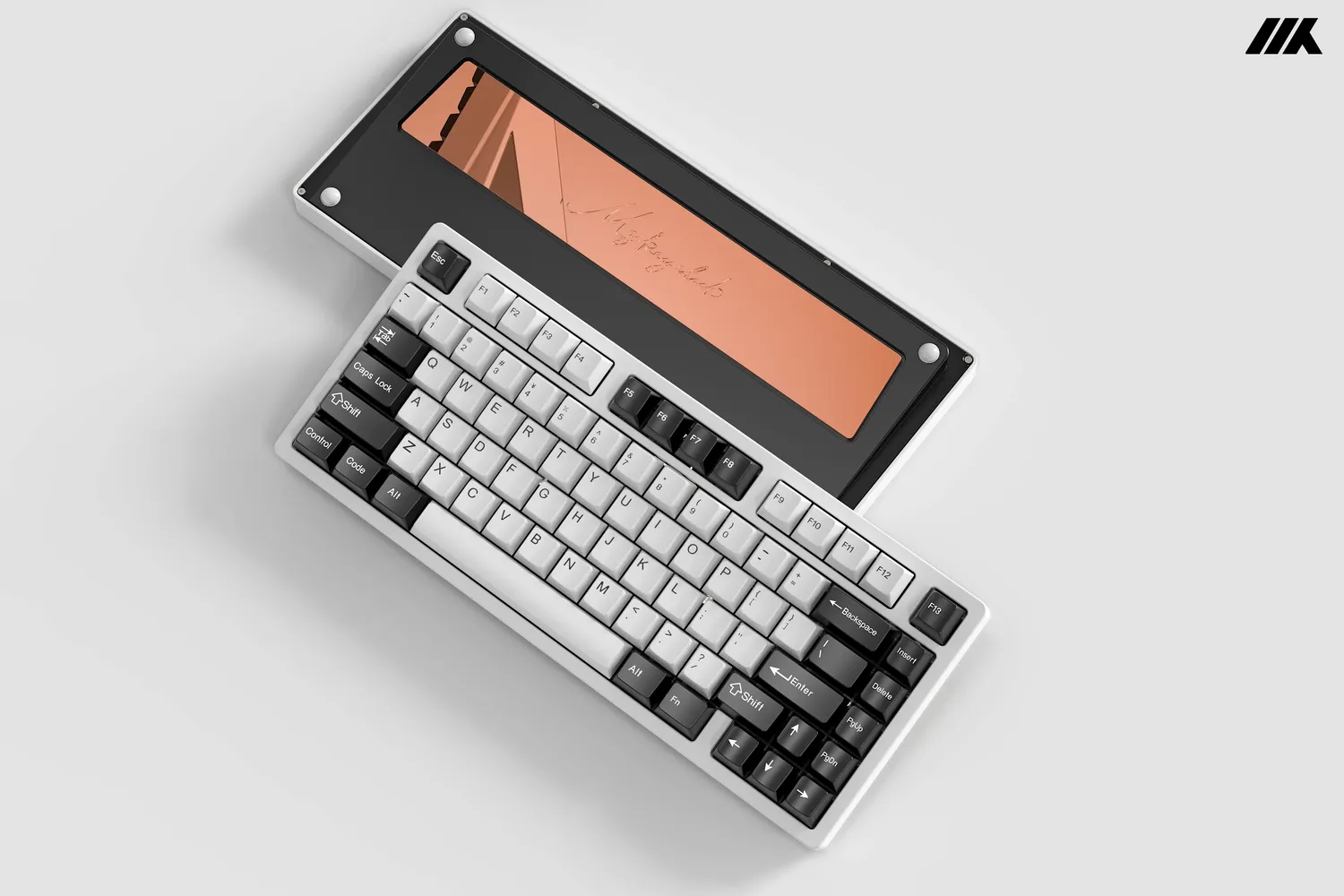 CoffeeKeys MKC75 Kit tastiera wired PVD 75% alluminio