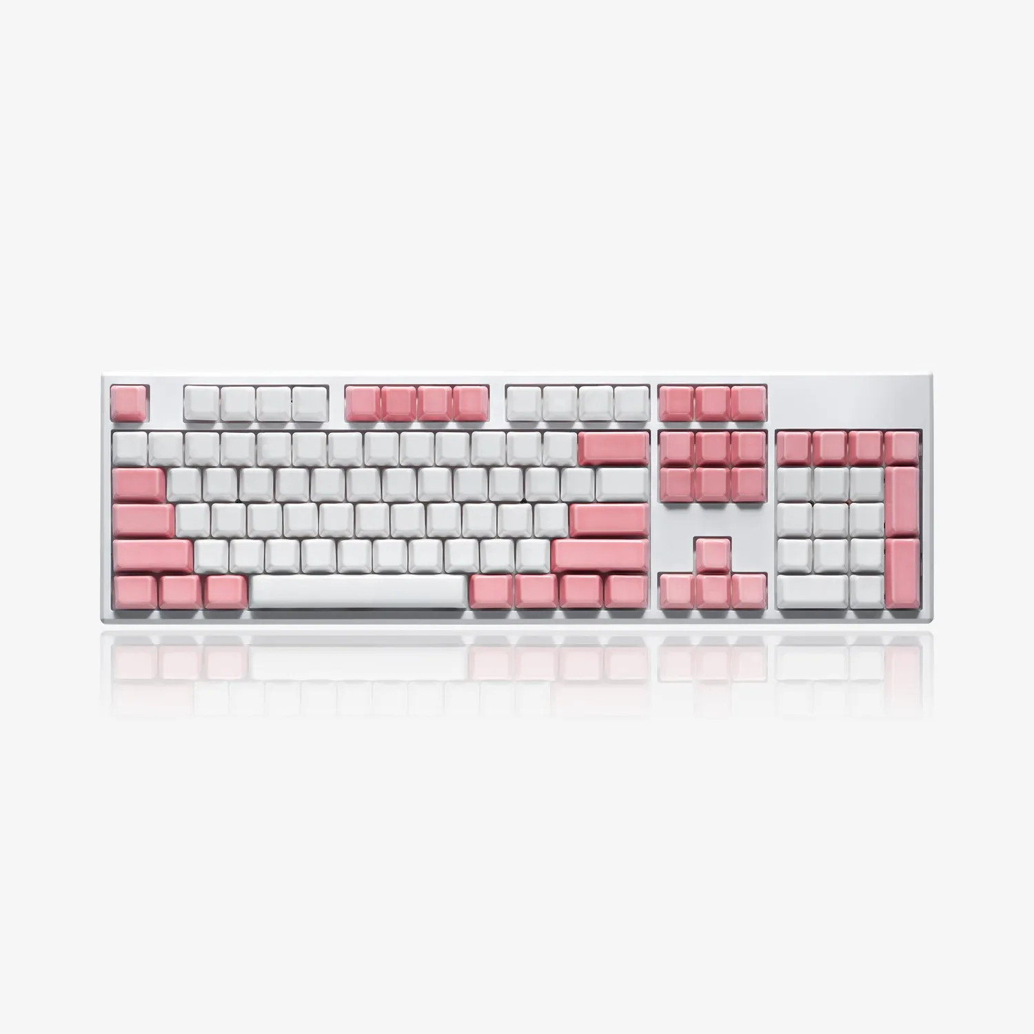 Cerakey V2 set keycap ceramica Indigo White bicolore