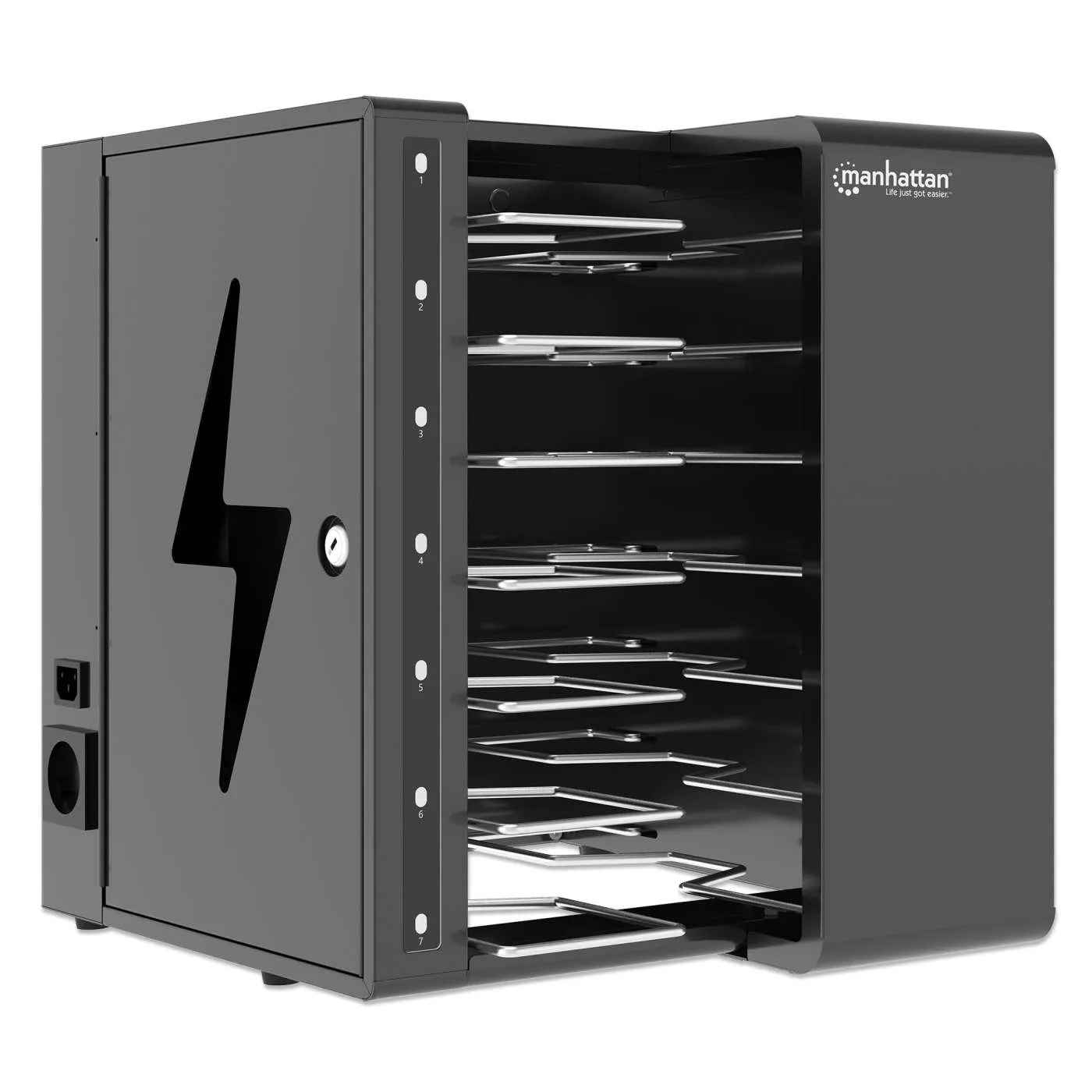 Manhattan Armadio Ricarica USB-C 7 Posti 65W 315W