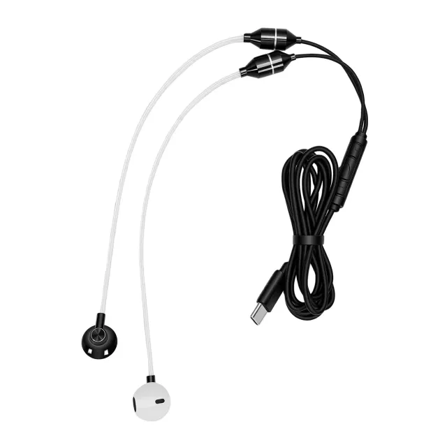 Zunate Auricolari Filo USB-C Air Tube 1.5m Alluminio
