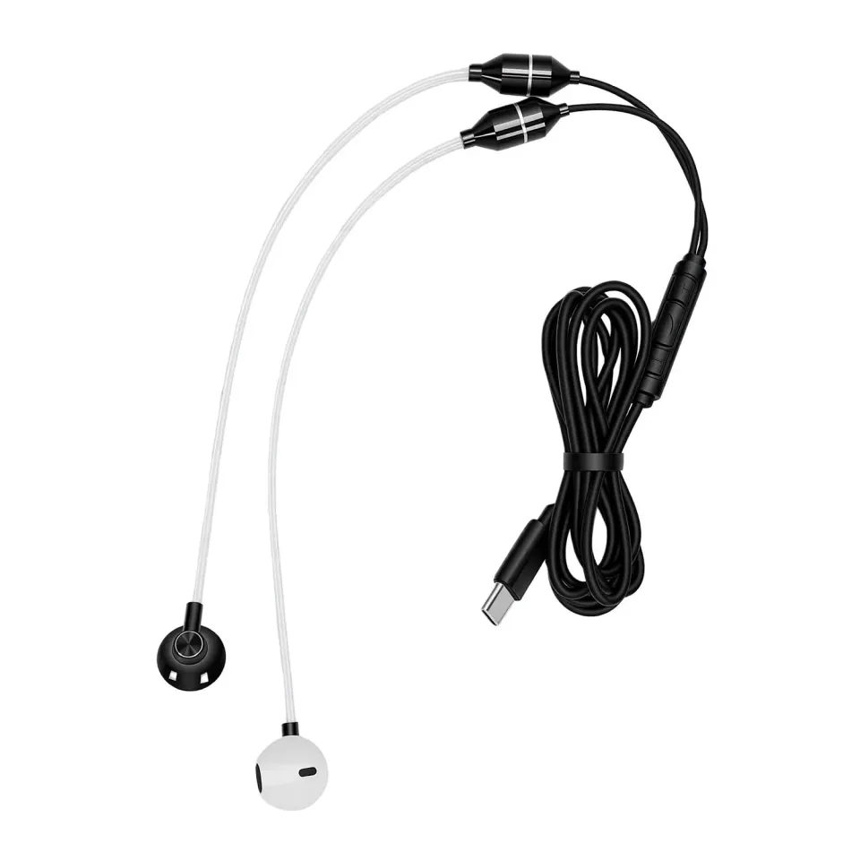 Zunate Auricolari Filo USB-C Air Tube 1.5m Alluminio