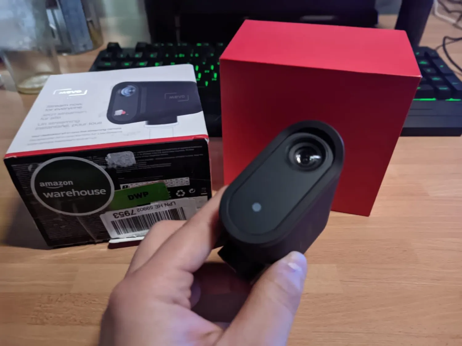 Mevo Start videocamera streaming 1080p wireless con app