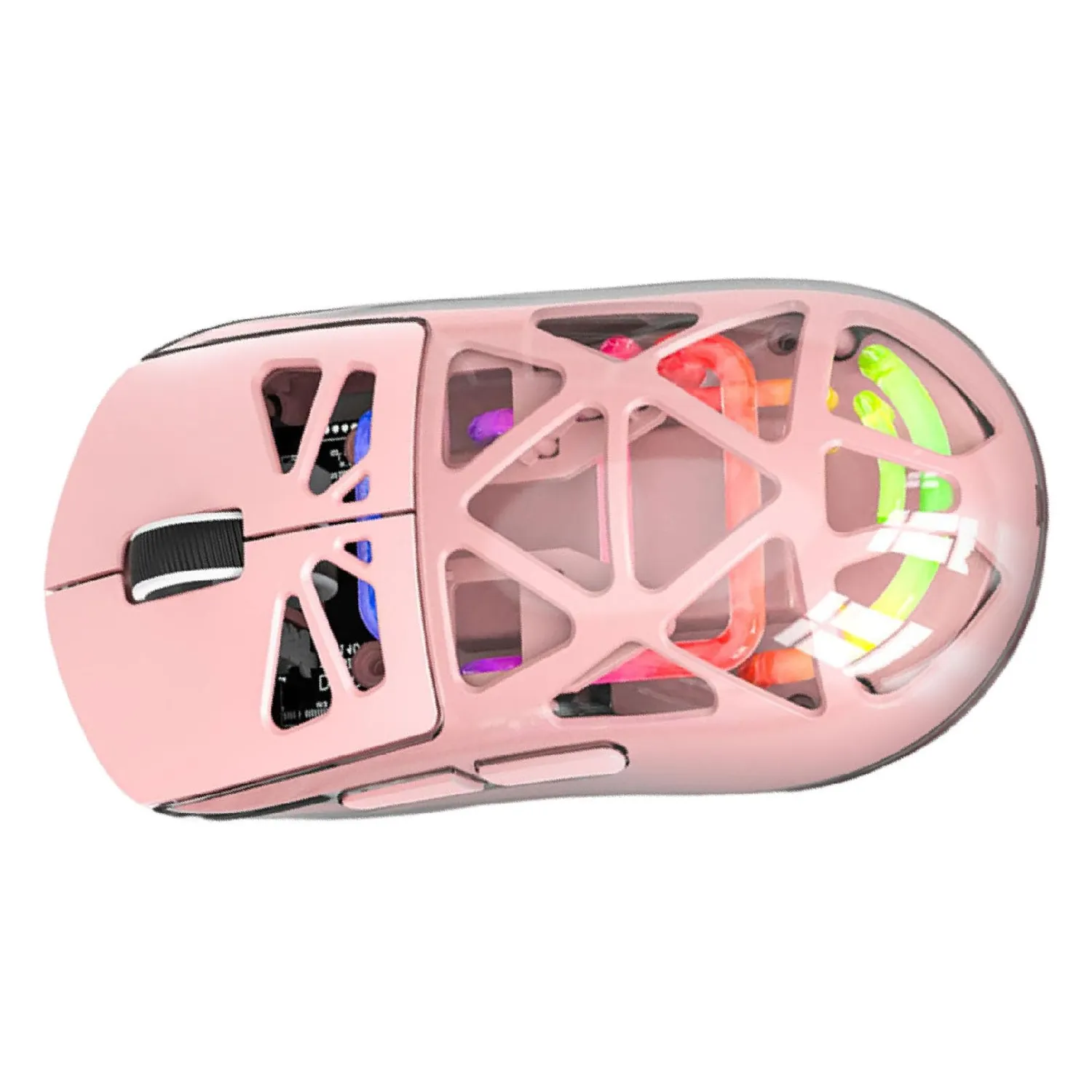 Zunate Mouse M7 Gaming Wireless rosa 4800 DPI 82 g