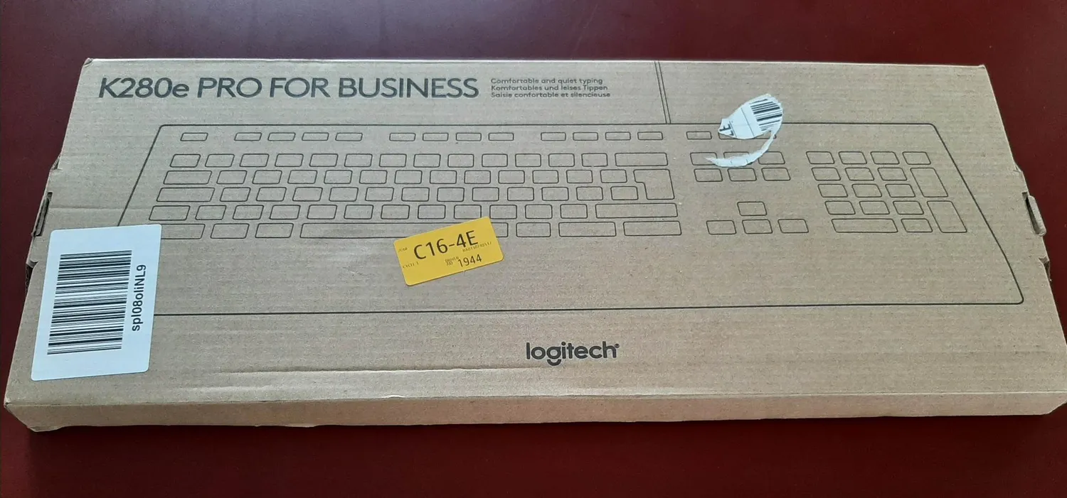Logitech K280e Pro tastiera con filo USB silenziosa