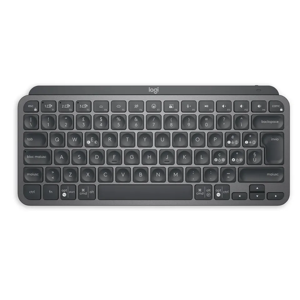 Logitech MX Keys Mini tastiera wireless US INTL QWERTY retroilluminata