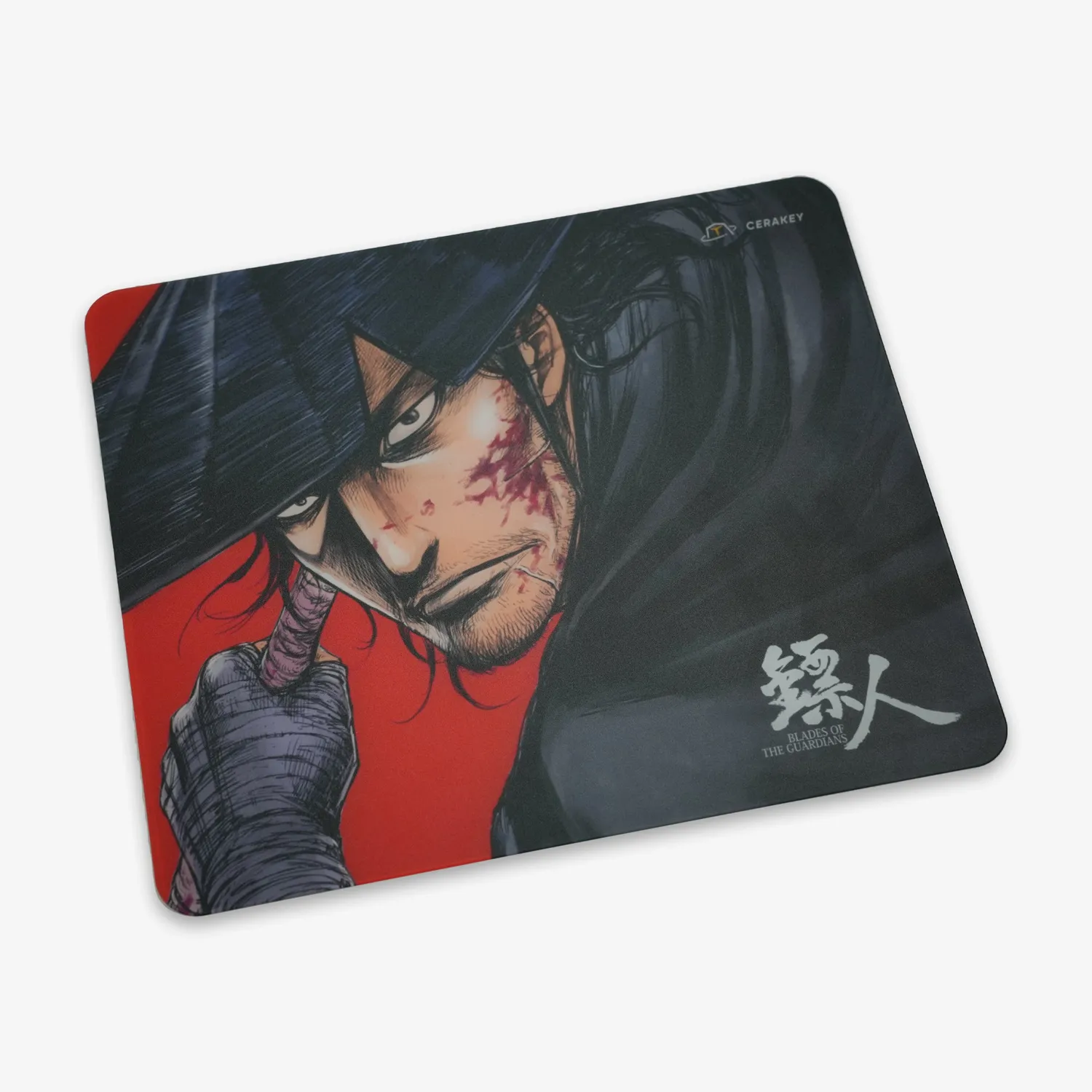 Cerakey Blades Guardians tappetino mouse vetro Dao Ma gaming