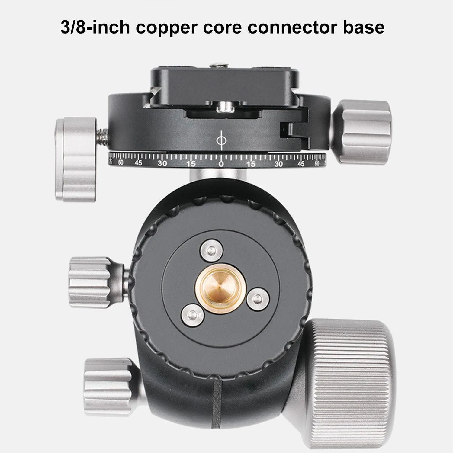 Zunate D-35S testa sferica treppiede 360° 8 kg