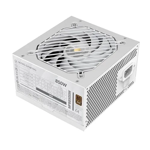Mars Gaming MPB850SIW alimentatore ATX 850W bianco Bronze