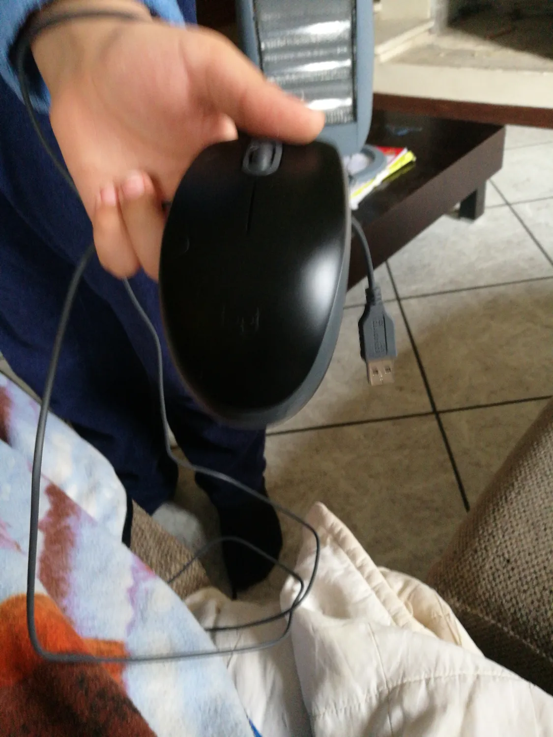 Logitech B110 mouse USB con filo silenzioso