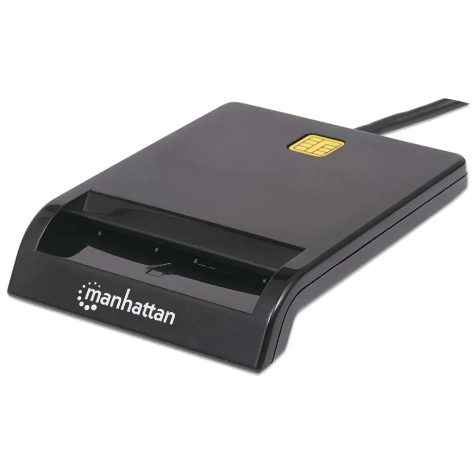 Manhattan Lettore Smart Card USB-A da Tavolo
