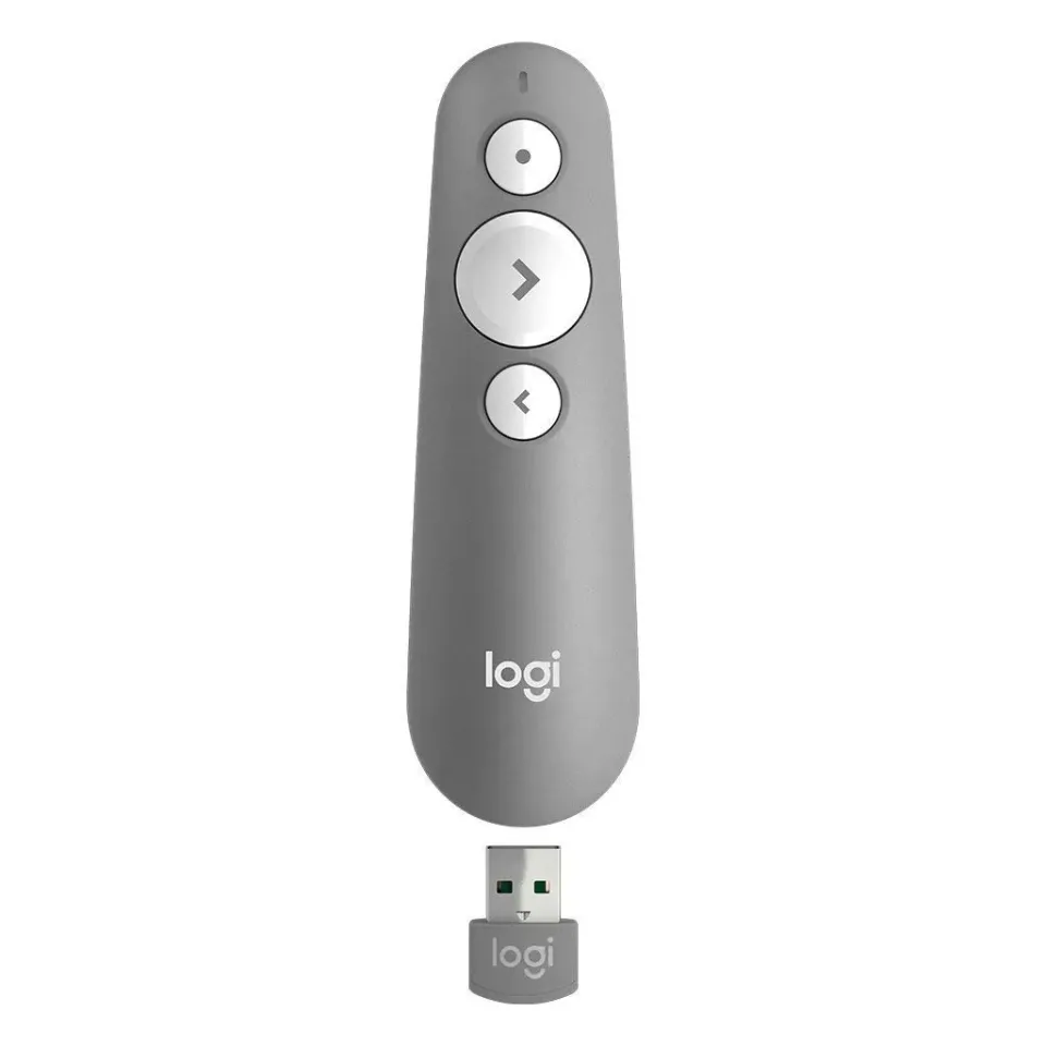 Logitech R500 puntatore laser wireless grigio Bluetooth