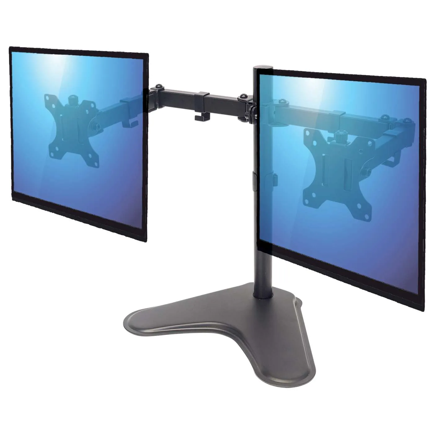 Manhattan Supporto Doppio Monitor 13-32" Nero VESA