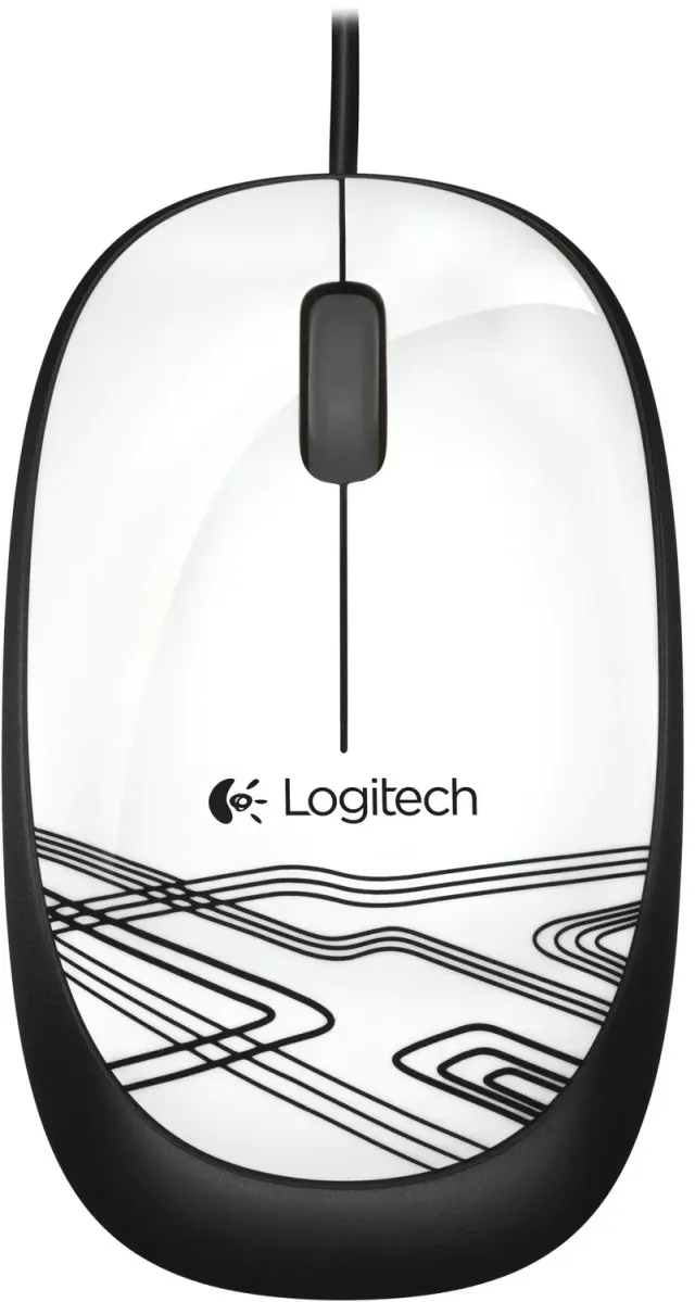 Logitech M105 mouse USB bianco 1000dpi ambidestro