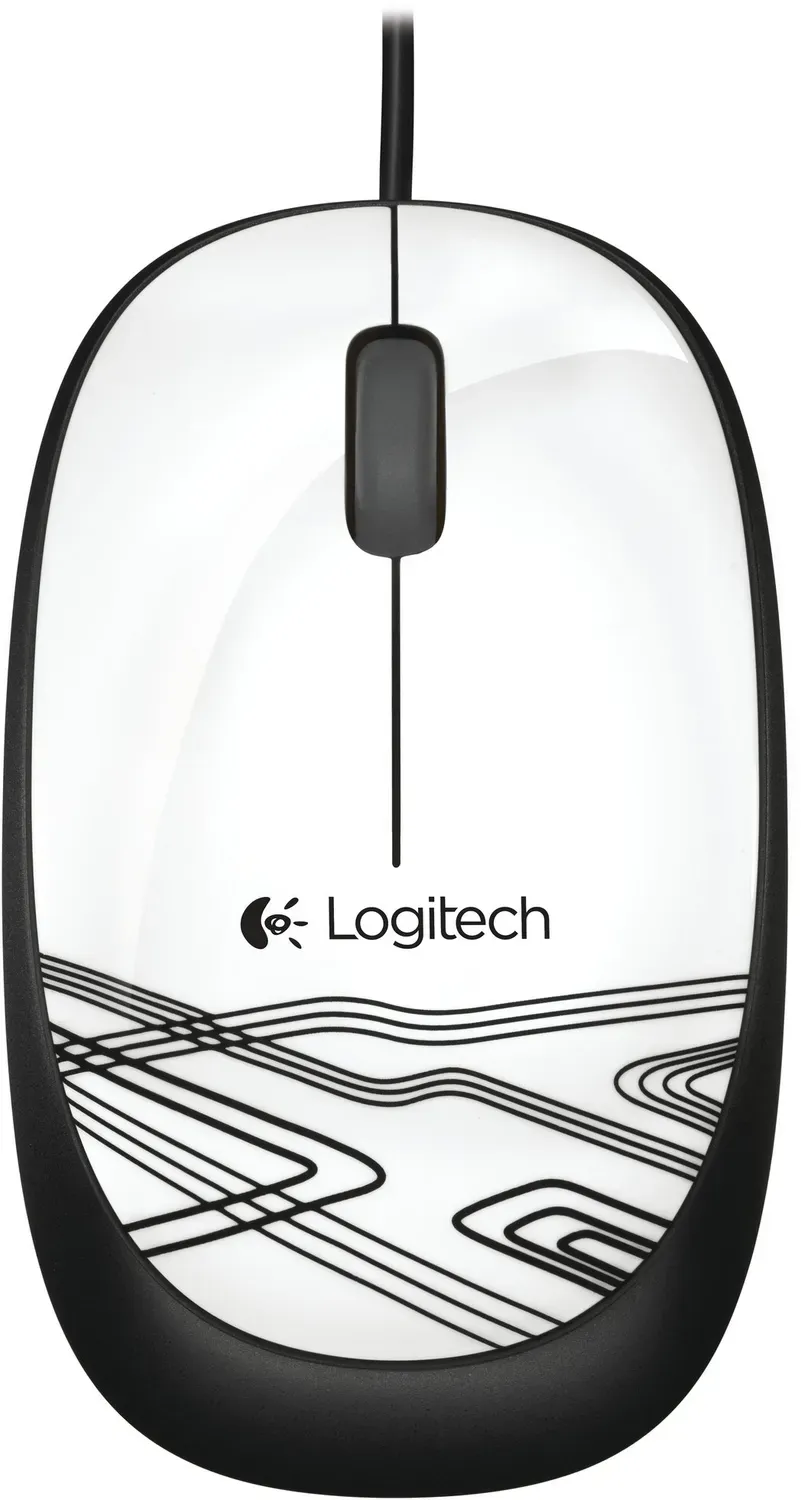 Logitech M105 mouse USB bianco 1000dpi ambidestro