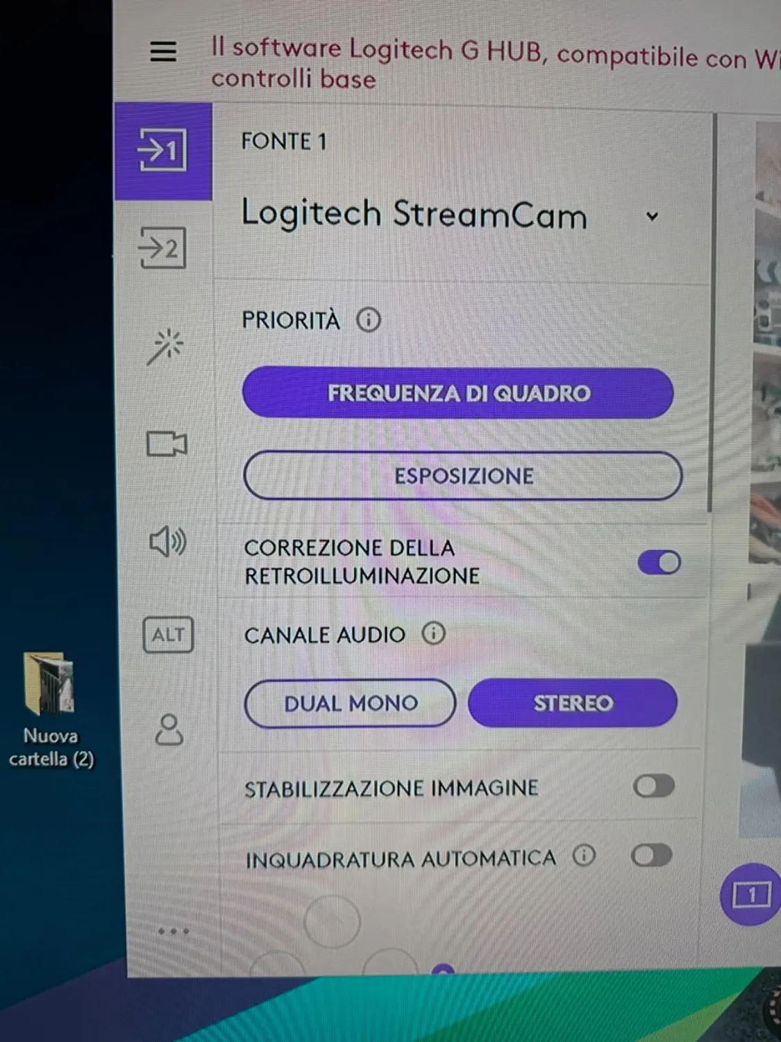 Logitech StreamCam webcam Full HD 60fps nera