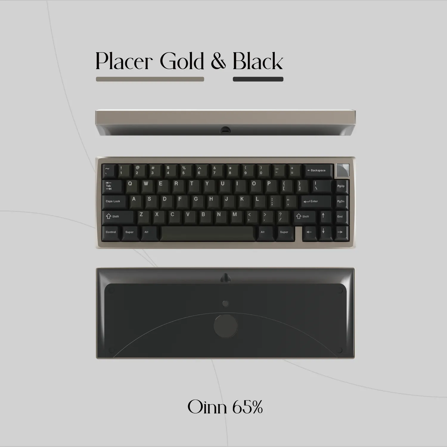 CoffeeKeys OINN65 tastiera 65% group buy rame