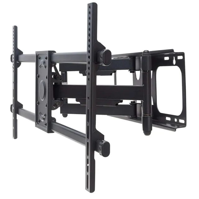 Manhattan 461290 supporto TV a parete 37-90" snodato nero