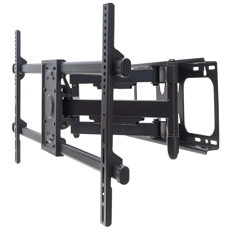 Manhattan 461290 supporto TV a parete 37-90" snodato nero