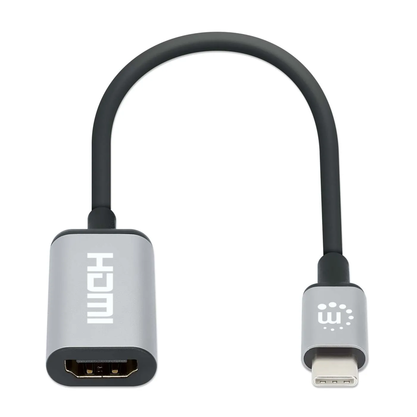 Manhattan Adattatore USB-C a HDMI 4K@60Hz Nero