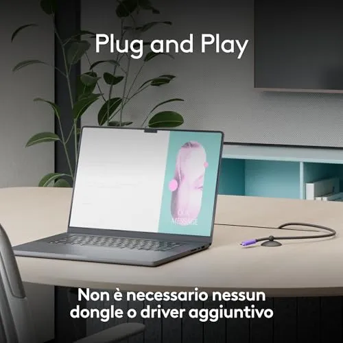 Logitech MeetUp 2 cavo USB Active 5m BYOD