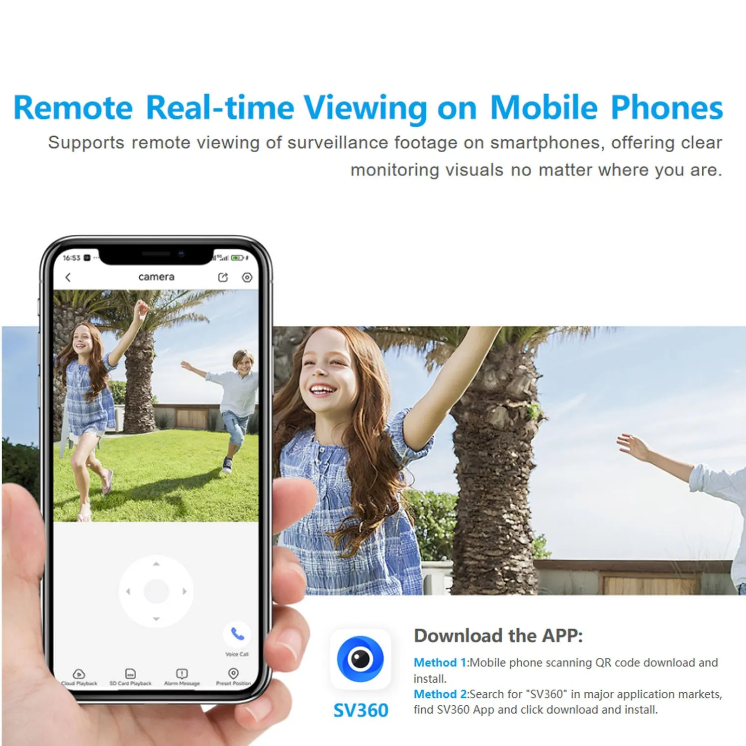 Zunate Telecamera Finestra 3K 5MP WiFi 6 Bluetooth 5.4