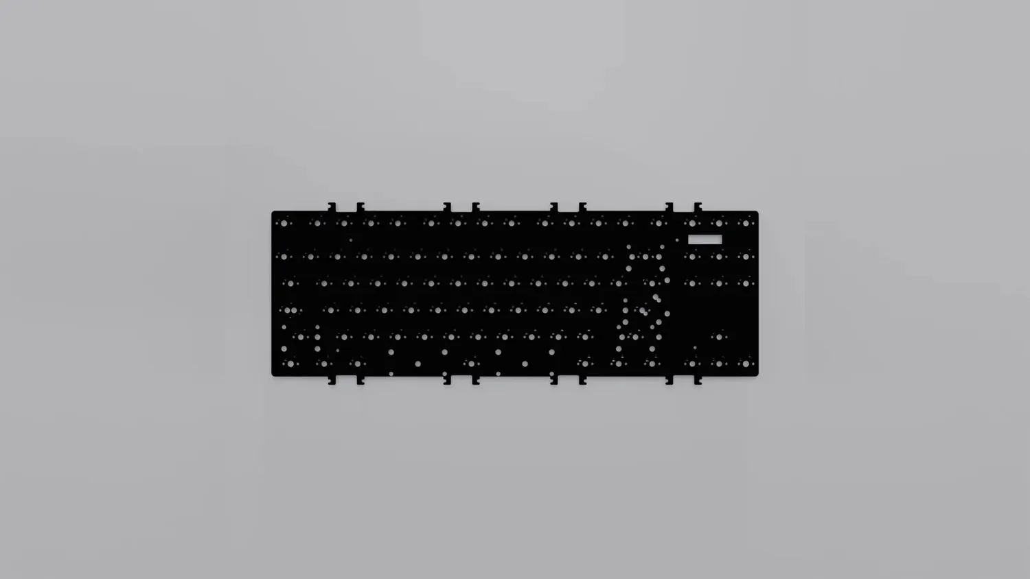 CoffeeKeys Zoom TKL Dyna piastra PC per tastiera