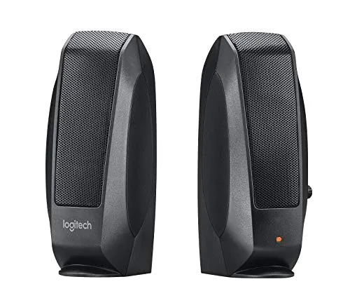 Logitech S120 casse stereo nero 2.0 jack 3,5mm