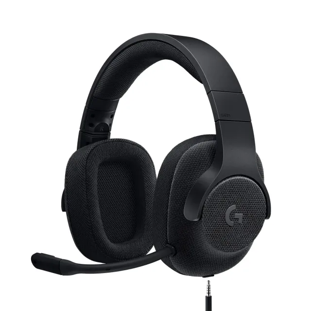 Logitech G433 cuffie gaming con microfono nere