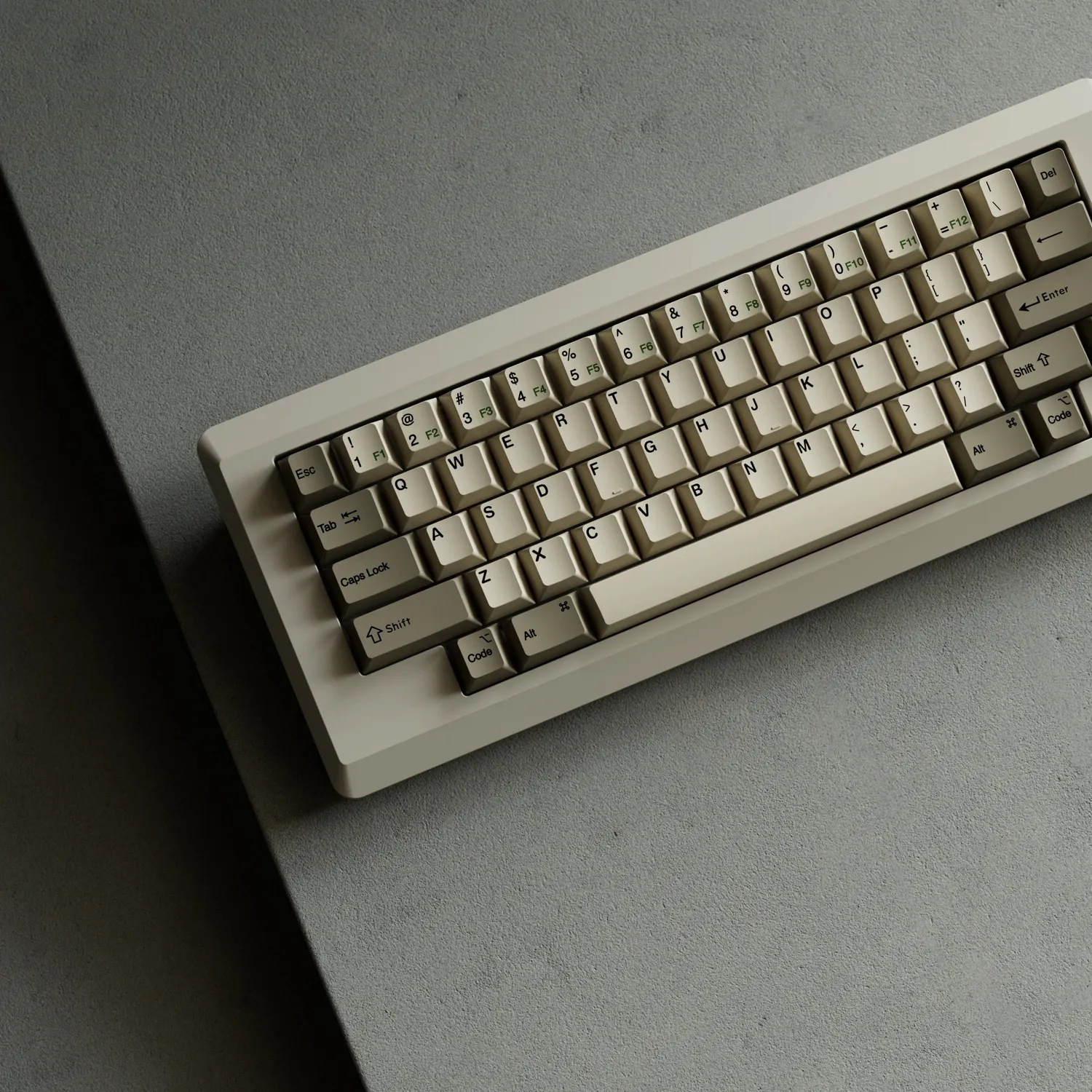 CoffeeKeys Vortex M0110 tastiera beige ANSI triple-mode