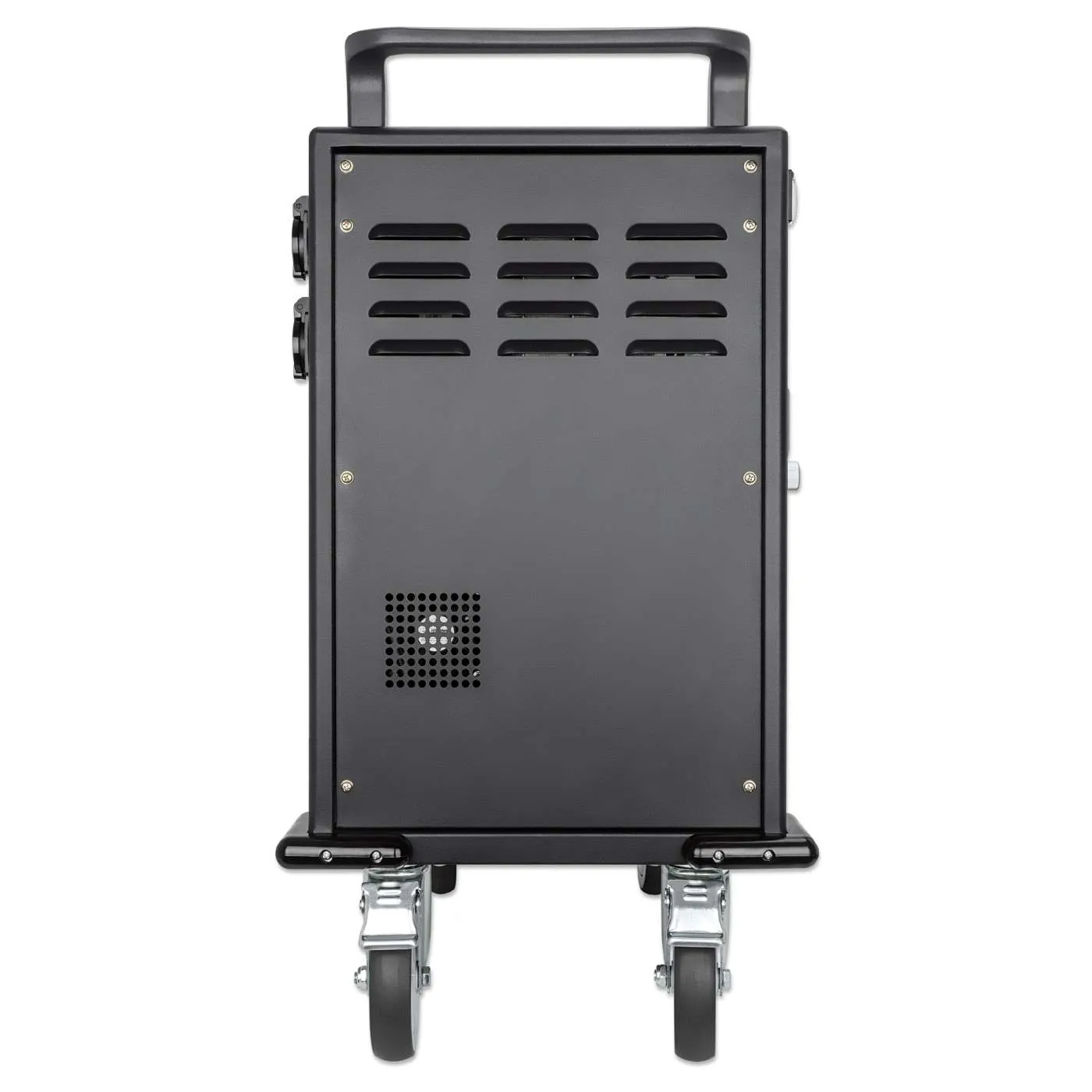 Manhattan carrello ricarica USB-C 32 porte 18W nero mobile