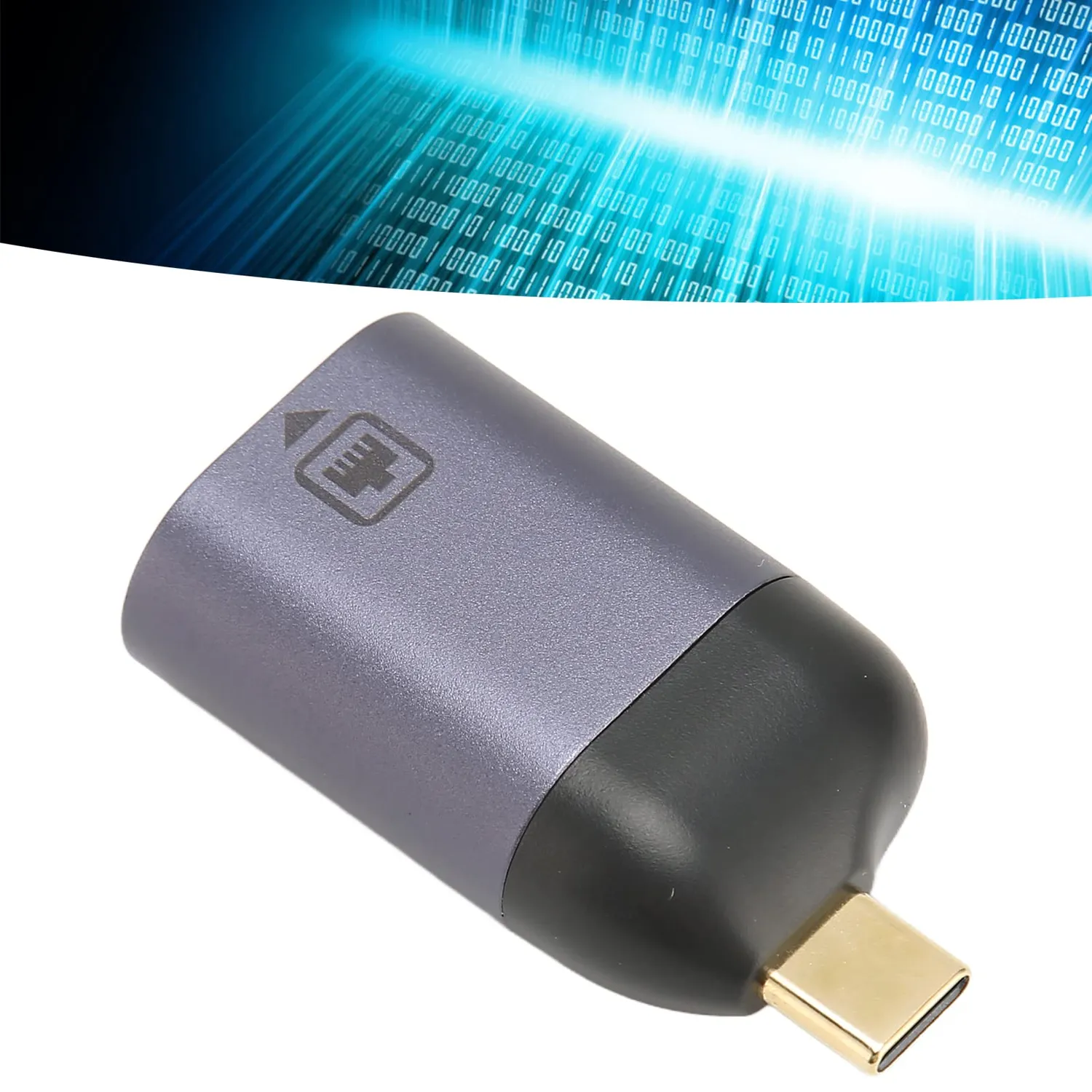 Zunate Adattatore USB-C Ethernet gigabit alluminio