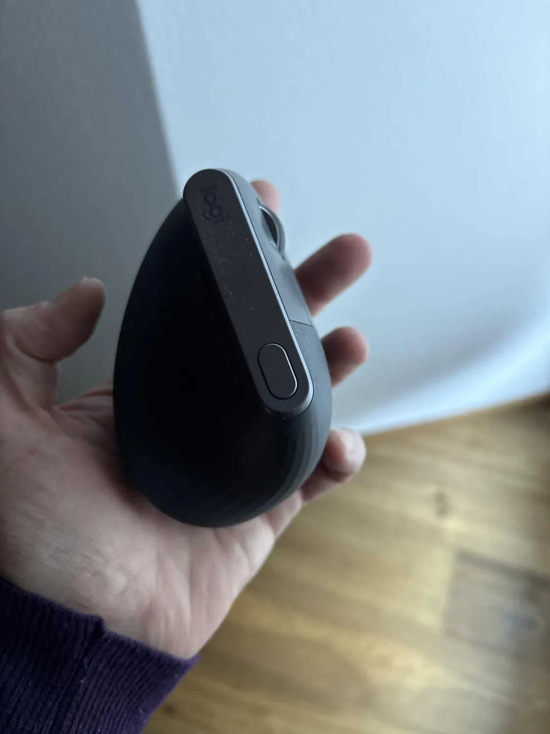 Logitech MX Vertical mouse wireless ergonomico 4000dpi grafite
