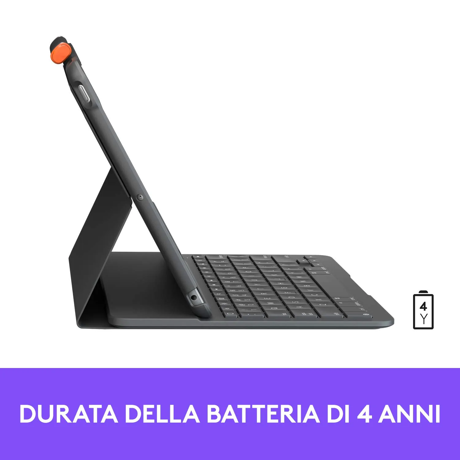 Logitech Slim Folio custodia tastiera iPad ITA QWERTY